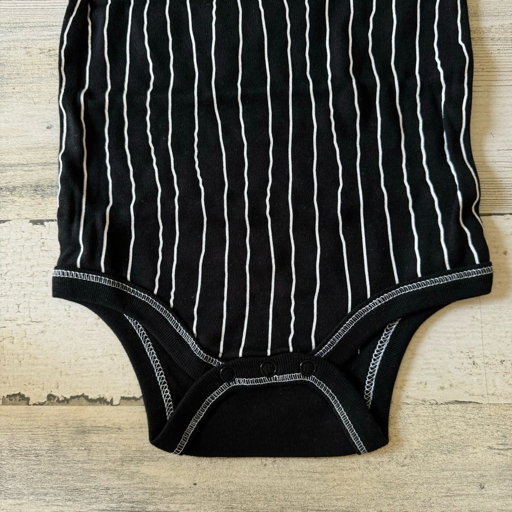 NEW Disney Nightmare Before Christmas Jack Skellington Baby Cosplay Bodysuit Hat - Picture 5 of 11